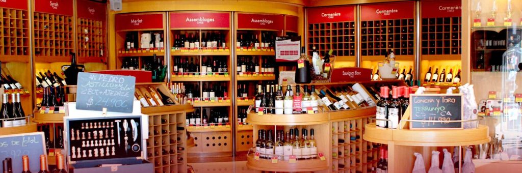 loja de vinhos chilenas