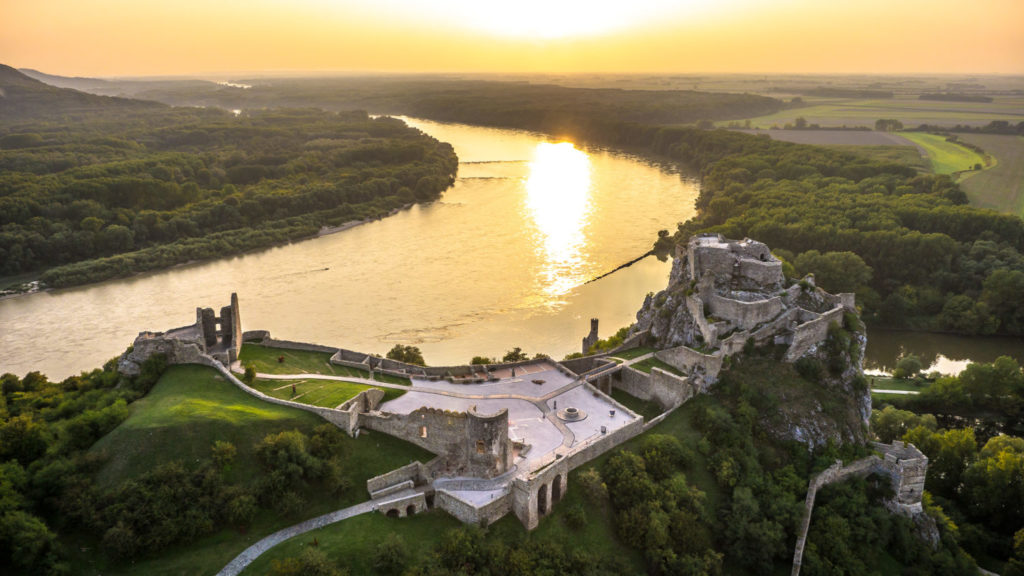 Castelo de Devín passeio de Bratislava
