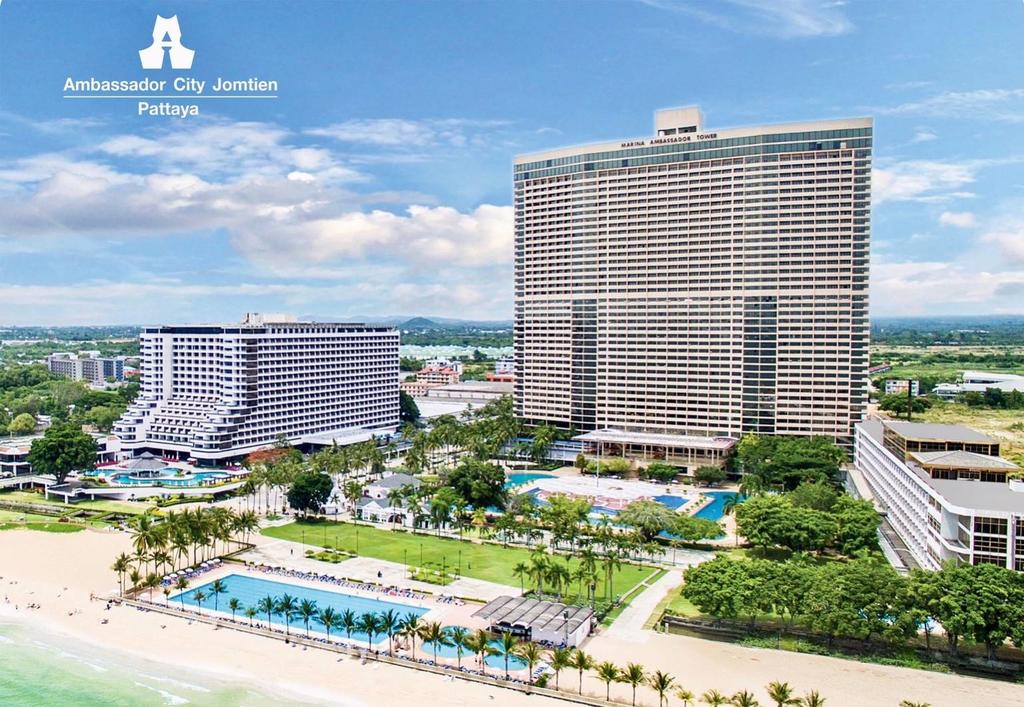 Ambassador Jomtien quarto maior hotel do mundo